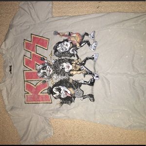 KISS mens tshirt